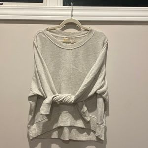 Zella light grey sweatshirt